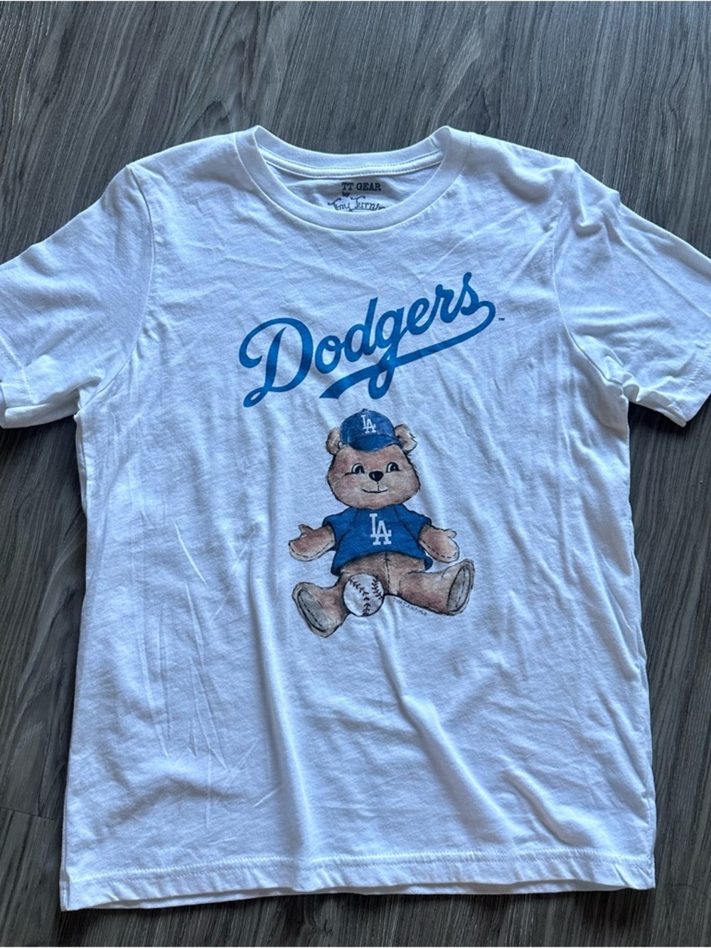 Dodgers Teddy Bear Graphic Tee